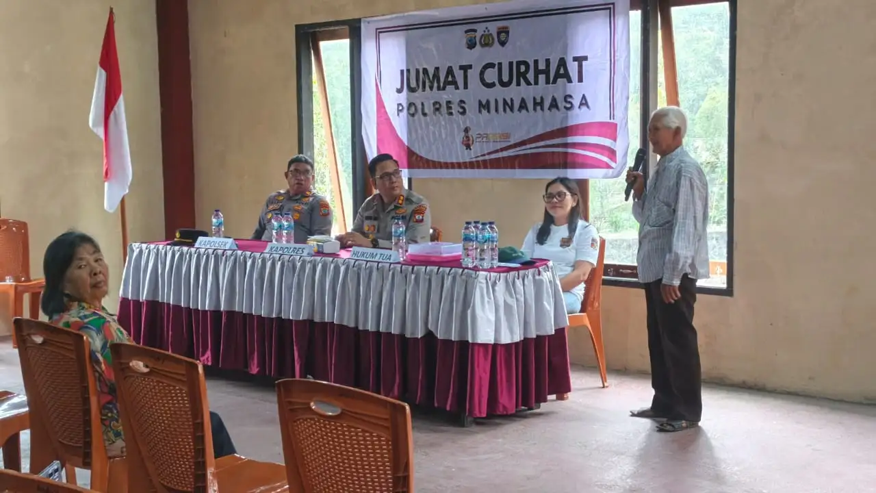 Polisi Mendengar, Masyarakat Bicara — Jumat Curhat di Kayu Besi